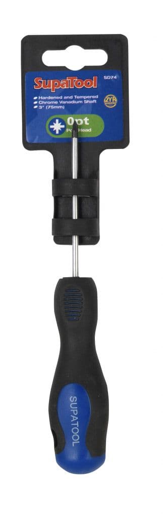 SupaTool Pozi Head Soft Grip Handle - 75mm x No.1