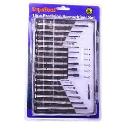 SupaTool Precision Screwdriver Set - 16 Piece