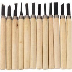 SupaTool Sculptors Chisels - 12 Piece