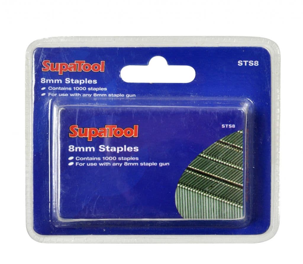 SupaTool Staples - 8mm