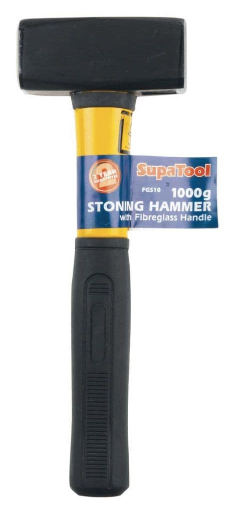 SupaTool Stoning Hammer With Fibre Glass Shaft - 1000g