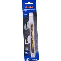 SupaTool Titanium Coated HSS Drill Bits - 8x117mm