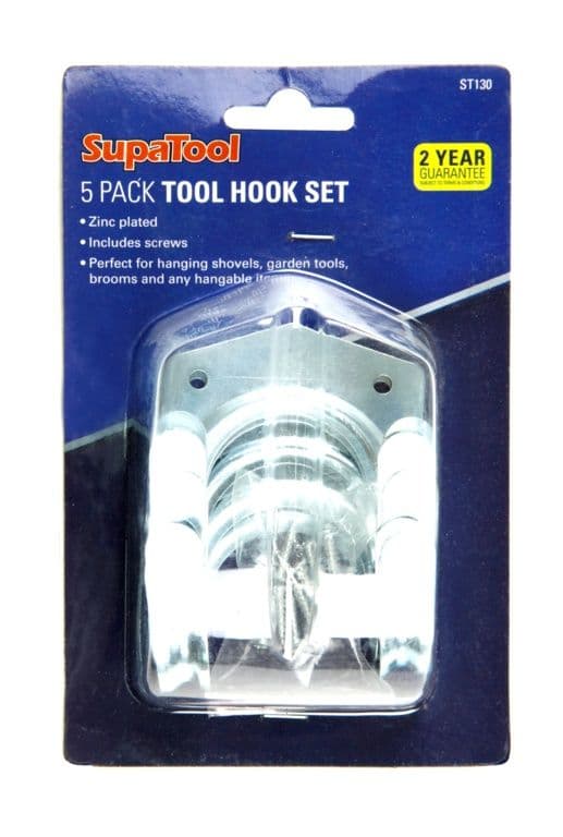 SupaTool Tool Hook Set - 5 Piece