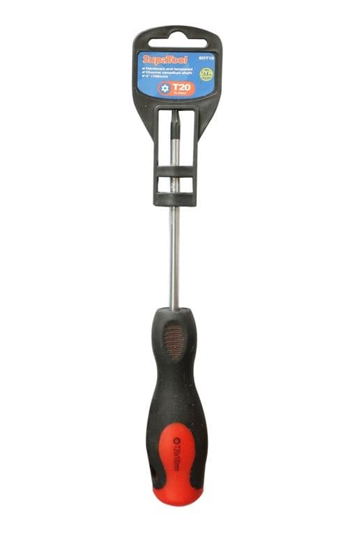 SupaTool TX Head Screwdriver - T20 x 100mm