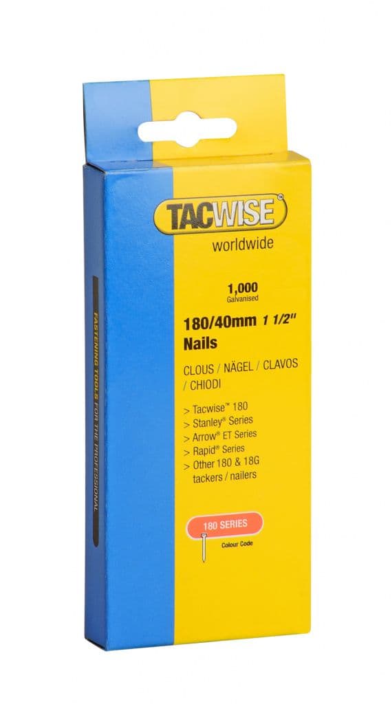 Tacwise Tacker Nails (180) - 40mm