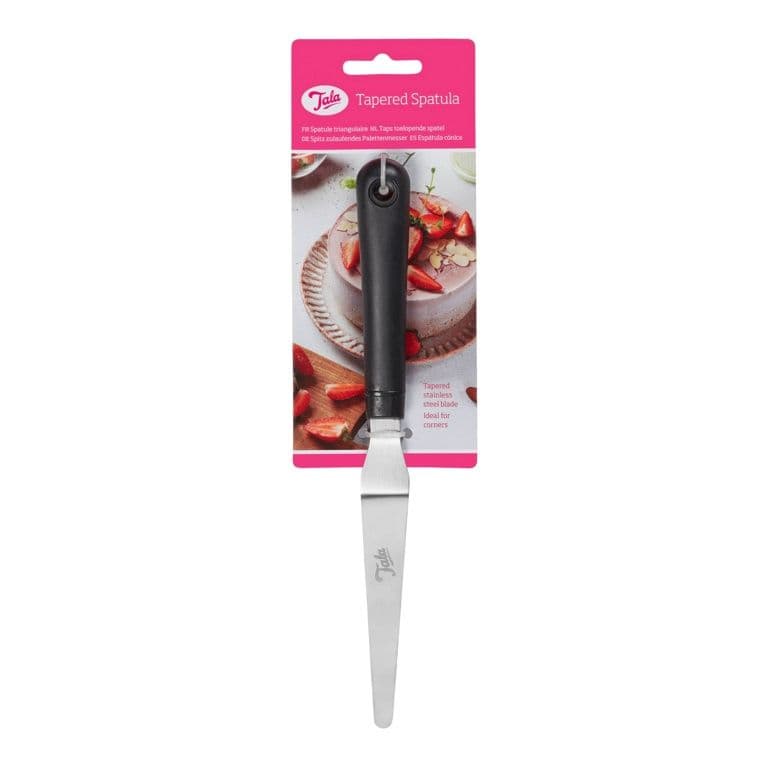 Tala Black Palette Knife - Tapered Blade