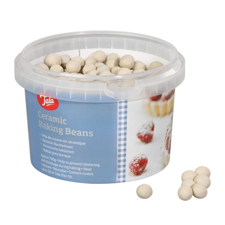 Tala Ceramic Pie Beads - Approx 700g