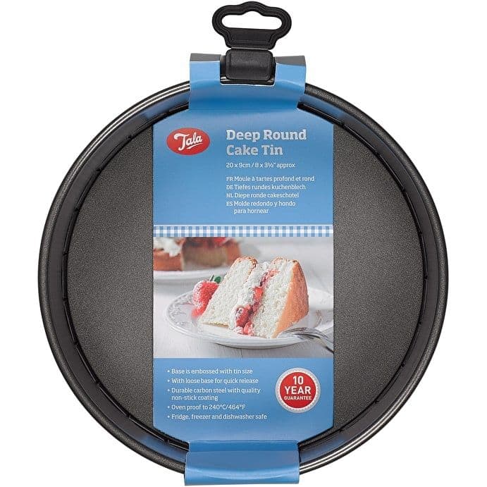 Tala Deep Cake Tin Loose Base - 20cm