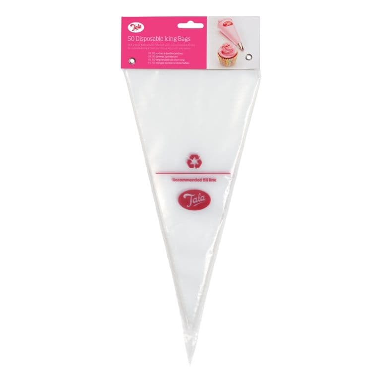 Tala Disposable Recyclable Icing Bags - Pack 50