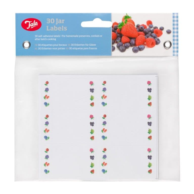 Tala Everyday Fruit Preserving Labels - Pack of 30