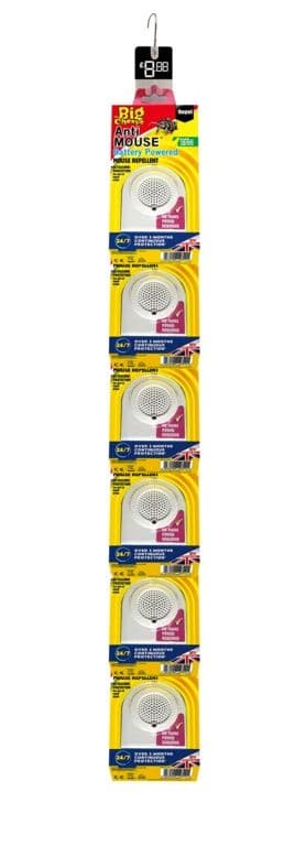 The Big Cheese Battery Powered Mouse Repellent - Clip 12