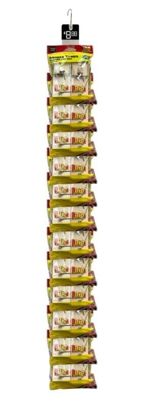 The Big Cheese Wooden Mouse Trap Pack 4 - Clip 24