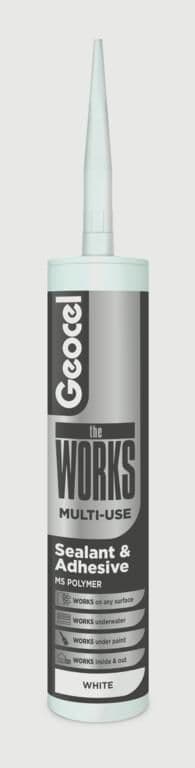 theWORKS Multi-Use Sealant & Adhesive - White