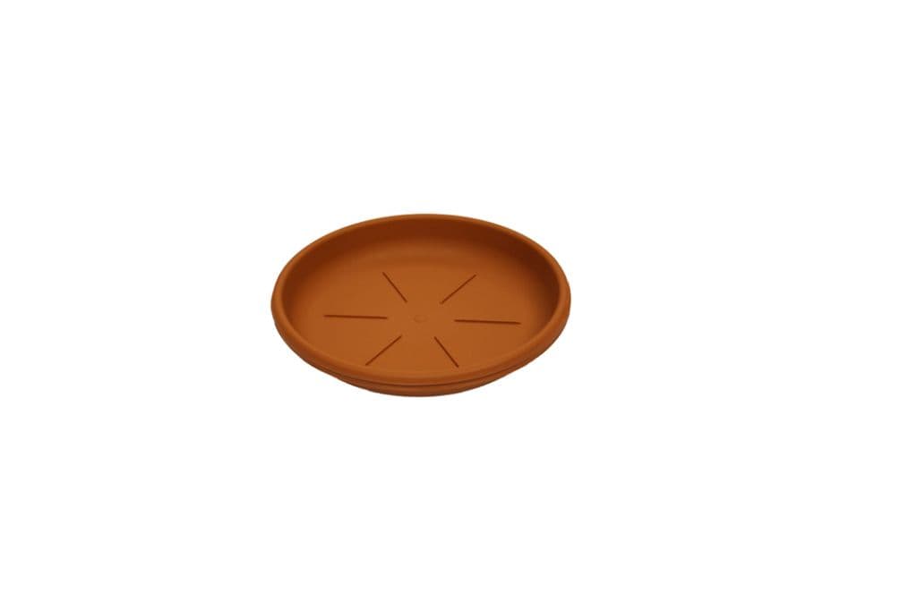 Thumbs Up Plant Pot Saucer - 16-20cm Terracotta Colour Saucer