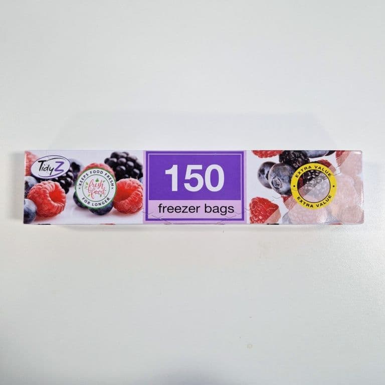 Tidyz Freezer Bags Boxed - Pack 150