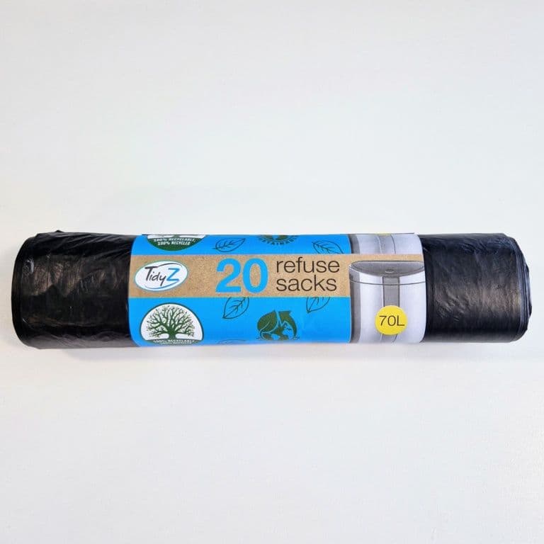 Tidyz Refuse Sacks 70L - Roll of 20