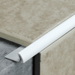 Tile Rite Tile Edging Extra Deep White - 2.4m x 12mm
