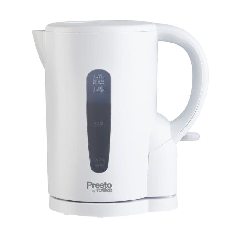 Tower Presto 1.7L Electric Kettle - White 2200w