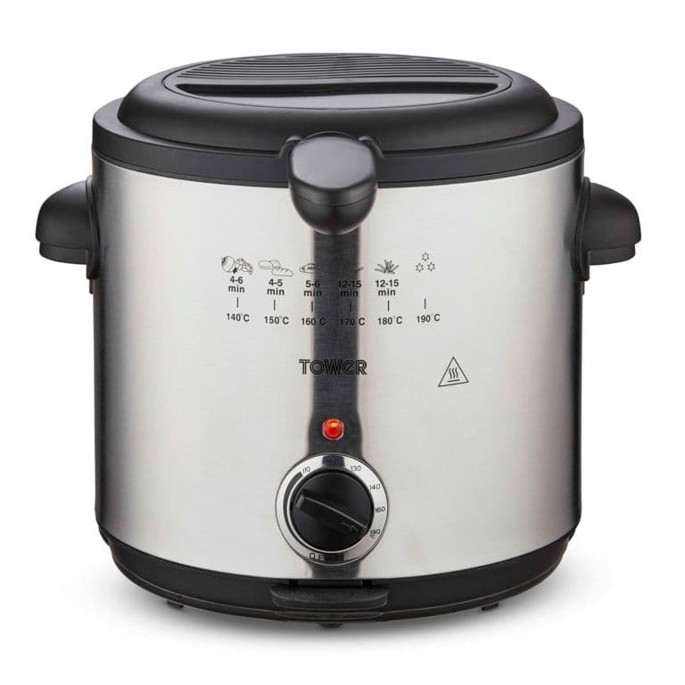 Tower Stainless Steel Deep Fat Fryer 1.5L - 1000w