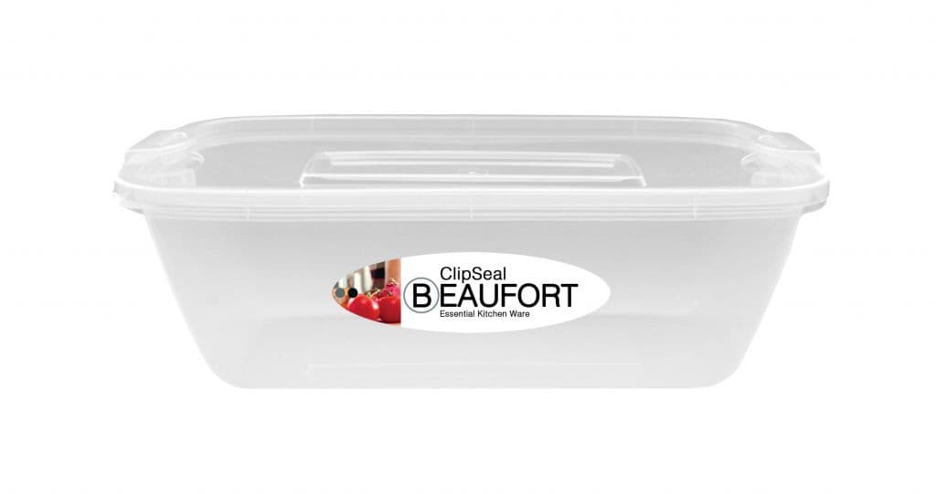 Ultra Food Container Rectangular Clipped Lid - 2L