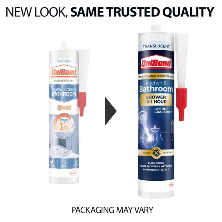 UniBond Bath Speed Shower Cartridge - 291g Translucent