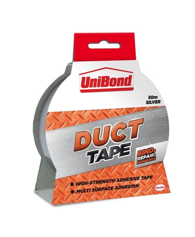 UniBond Duct Tape - Silver 50mm x 50m