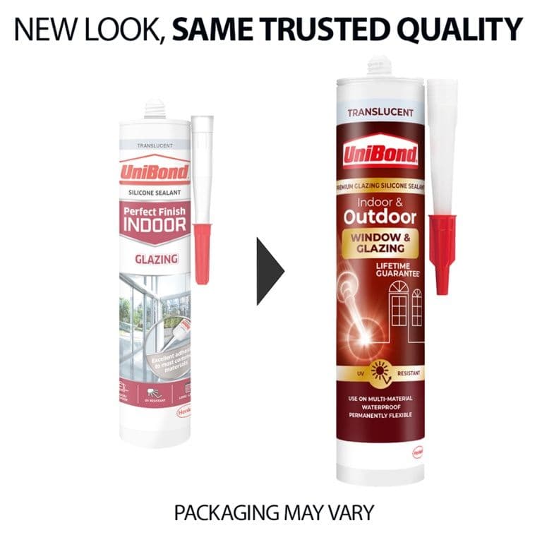 UniBond Glazing Cartridge - 277g Translucent