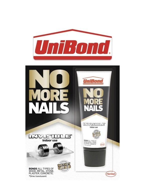 UniBond No More Nails Invisible Mini Tube - 41g