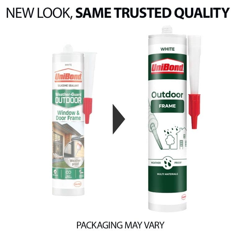 UniBond Outdoor Frame Sealant Cartridge - 384g White