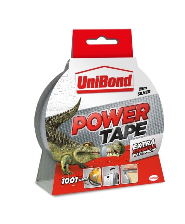 UniBond Power Tape Plus 20% - Silver 50mm x 25m