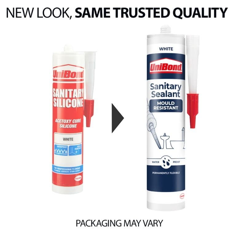 UniBond Sanitary Anti Mould Cartridge - 274g White