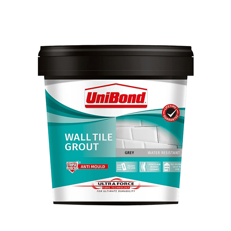 UniBond Ultraforce Wall Tile Grout 1.38kg - Grey