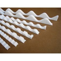 Vistalux White Foam Eavesfillers - 3"