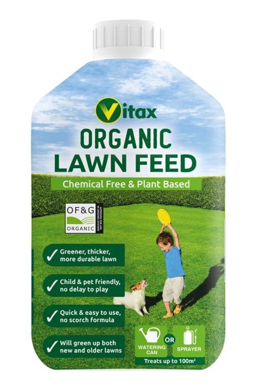 Vitax Organic Lawn Feed Liquid - 1L