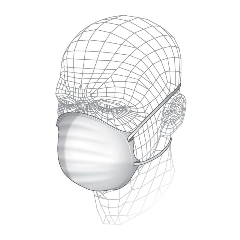 Vitrex Cup Respirators - Pack 3