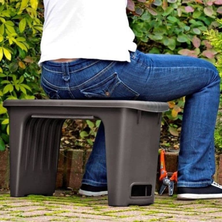 Ward Garden Kneeler - Green 66.3cm Length, 25.3cm Width, 34cm Height