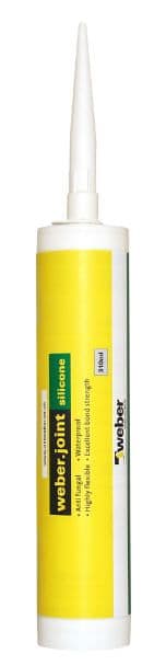 Weber Joint Silicone 310ml - Silver Grey