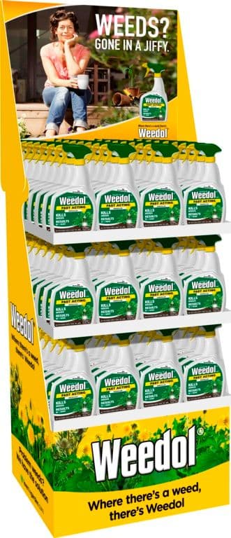 Weedol Fast Acting RTU 1L - Display Unit of 96
