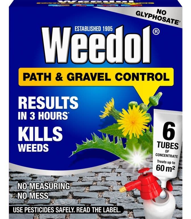 Weedol Path & Gravel Concentrate - 6 Tubes