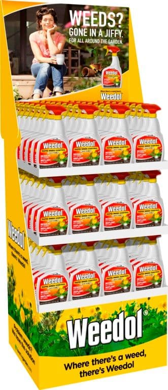 Weedol Rapid RTU 1L - Display Unit of 96