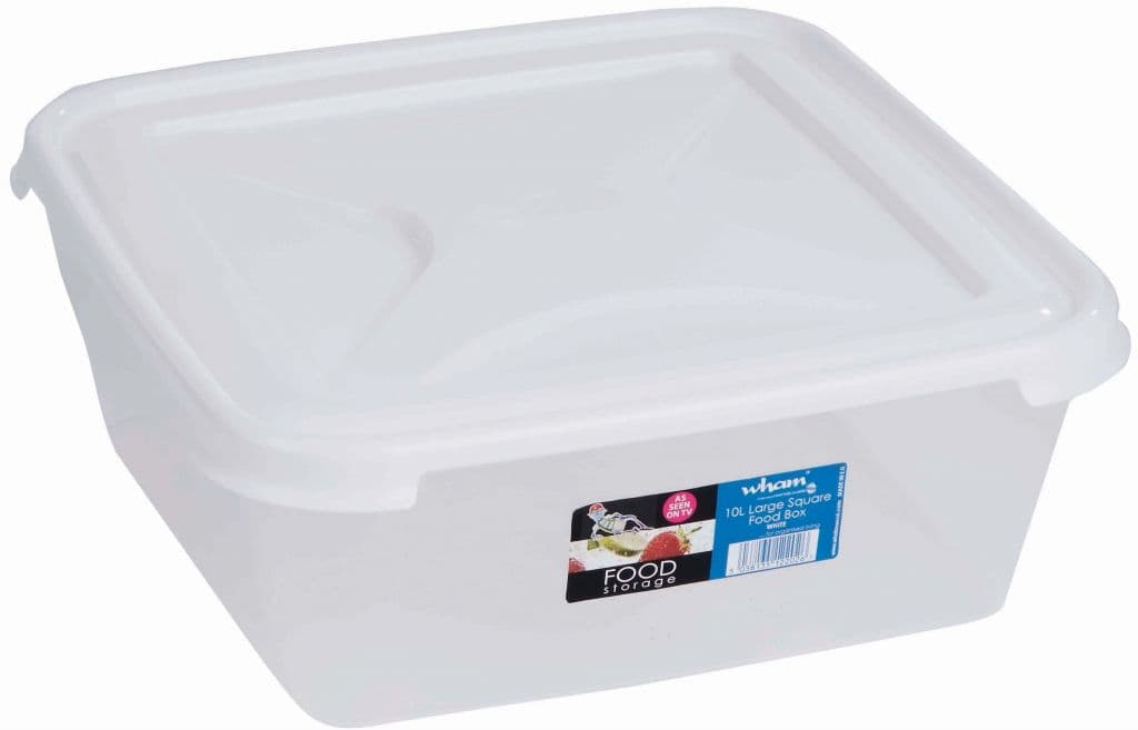 Wham Square Food Stroage 10 L - White