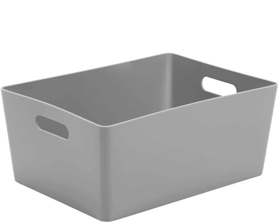 Whatmore Rectangular Studio Box - 26 x 35 x 15cm Cool Grey