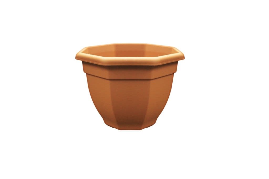 Winchester Octagonal Bellpot - 25cm Terracotta