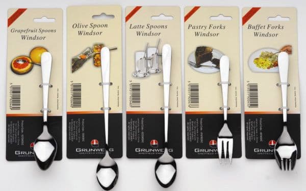 Windsor Latte/Soda Spoons 4 Pces - Stainless Steel