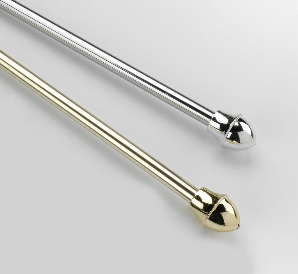 Woodside Chrome Cafe Rod - 85-135cm – Status Home Care