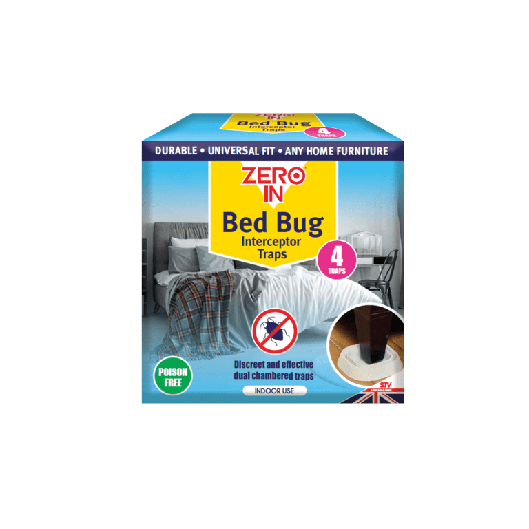 Zero In Bed Bug Interceptor Traps - Pack 4