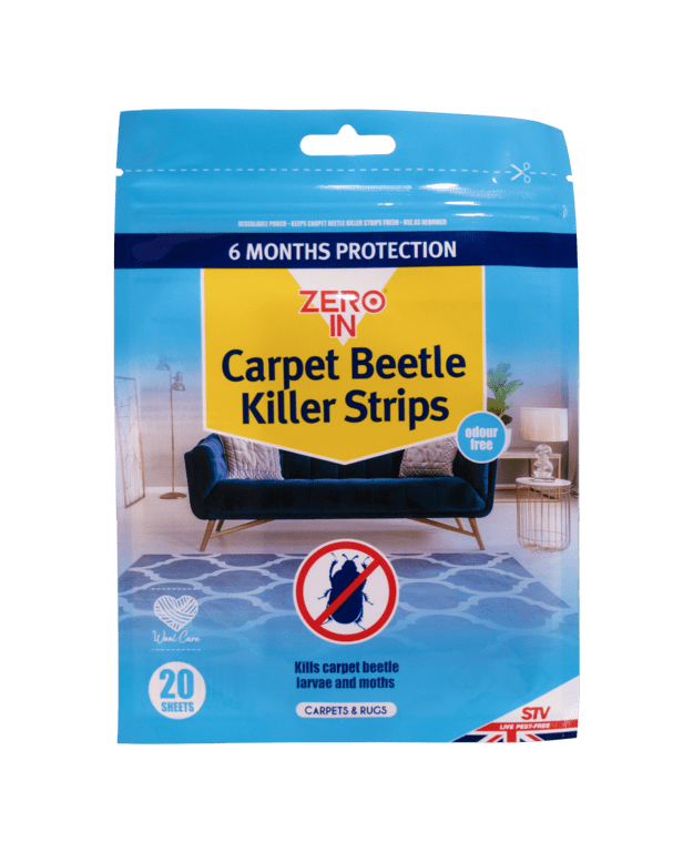 Zero In Carpet Beetle Killer Strips - 20 Strips