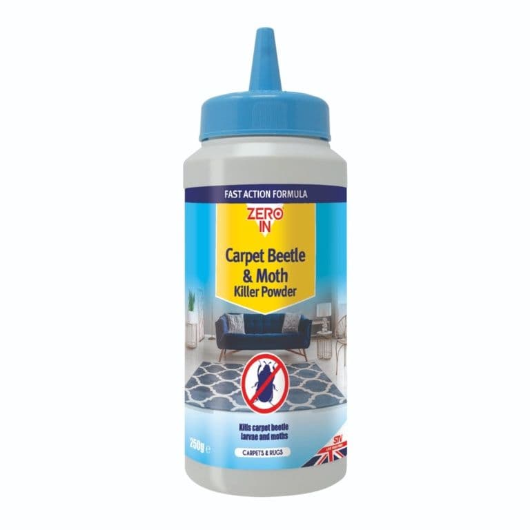 Zero In Carpet Beetle & Moth Killer Powder - 250g