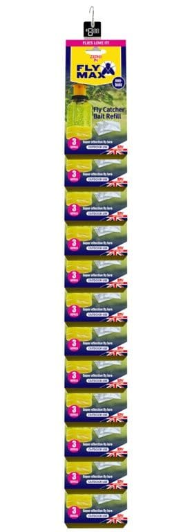 Zero In Fly Catcher Bait Refill 3 Sachets - Clip 24