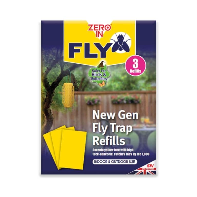 Zero In New Gen Fly Trap Refills - Pack 3